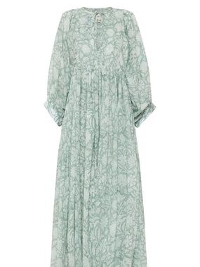 Daughters of India KYRA MIDI DRESS JADE